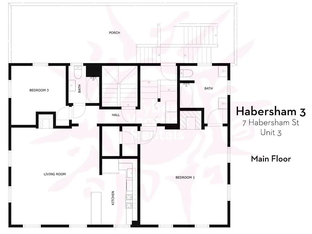 דירות סוואנה Habersham 3 0*,  ארצות הברית